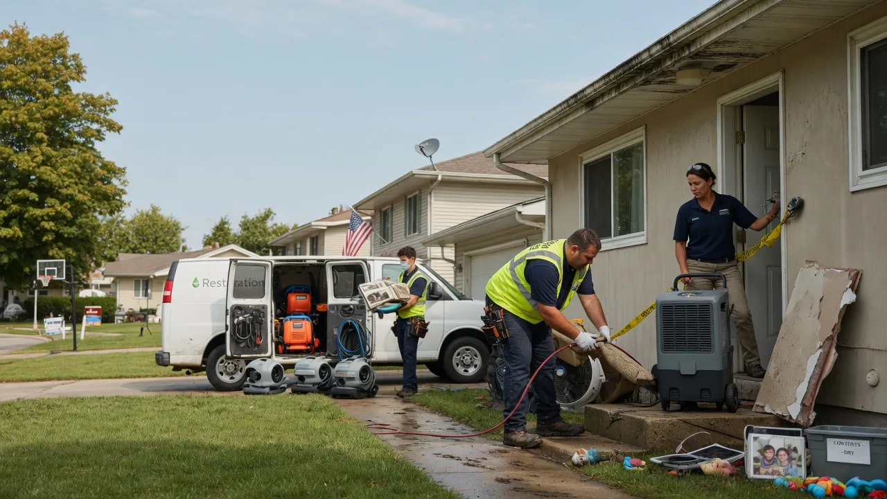 Water Damage Restoration in Perry, IL near me